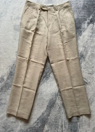 Pantalon Dior Monsieur vintage en lin beige taille FR 42 (IT 48 / US 32W), brand: Dior, condition: Very good, size: W32, €219.99, €231.69 includes Buyer Protection Pro