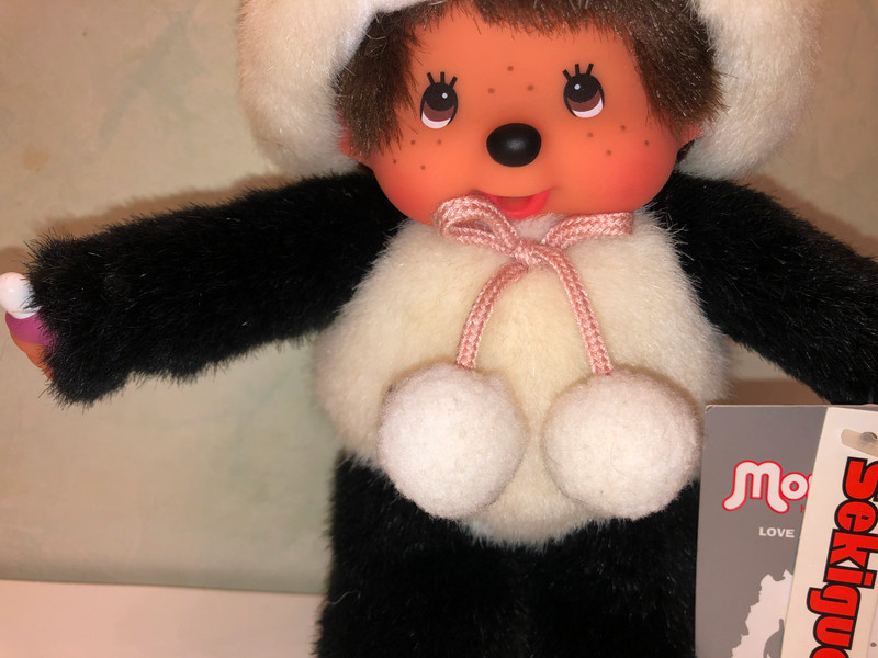 Peluche Monchhichi Panda