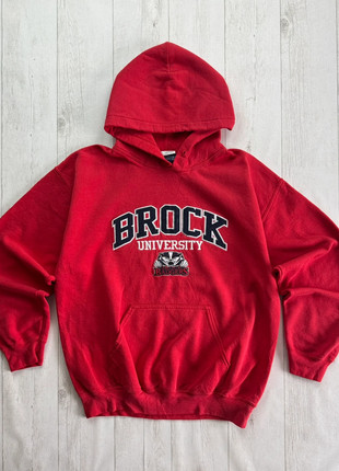 Sweat a capuche hoodie université logo broder rouge taille M, marque: Vintage Dressing, état: Très bon état, taille: M, 25,00 €, 26,95 € Protection acheteurs incluse