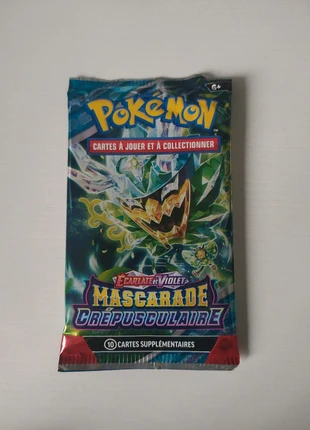 Boosters pokémon Mascarade Crépusculaire, marque: Pokémon, état: Neuf avec étiquette, 9,00 €, 10,15 € Protection acheteurs incluse