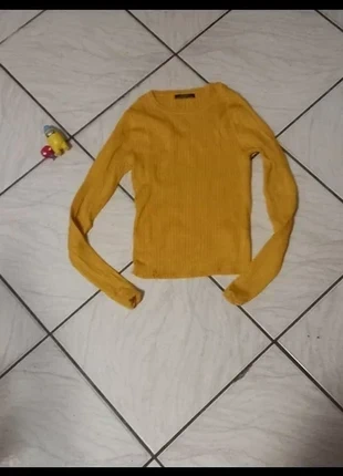 Maglione/Pullover a Costine Alcott Giallo Senape - Taglia XS, marca: Alcott, estado: Novo sem etiquetas, tamanho: XS / 34 / 6, €2.90, €3.75 inclui Proteção do Comprador