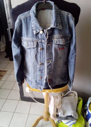 Veste en jean garçon, brand: Basic One, condition: Very good, size: 10 years / 140 cm, €3.00, €3.85 includes Buyer Protection