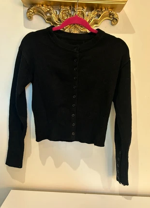 Black Knitted Cardigan, brand: Unbranded, condition: Very good, size: XS / UK 4-6, £5.00, £5.95 includes Buyer Protection