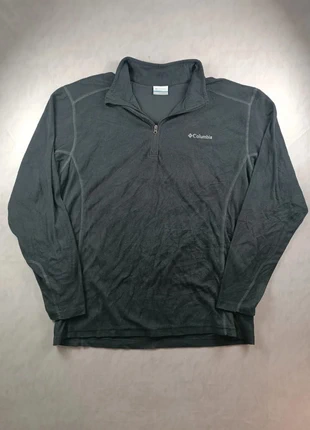Veste Polaire 1/4 de Zip Columbia, Logo Brodé, Noire, Taille L, brand: Columbia, condizioni: Ottime, taglia: L, €26.00, €28.00 include la Protezione acquisti Pro