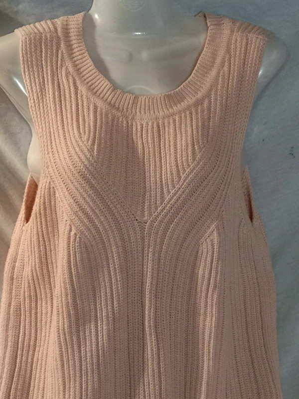 Pendleton pink sweater tank top small 4