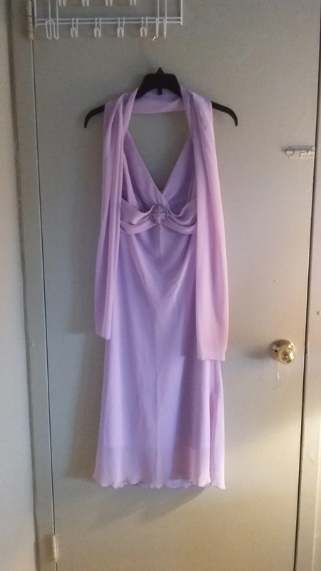 Juno Y2K Rhinestone Pendant Chiffon Midi Cocktail Dress with Detachable ...