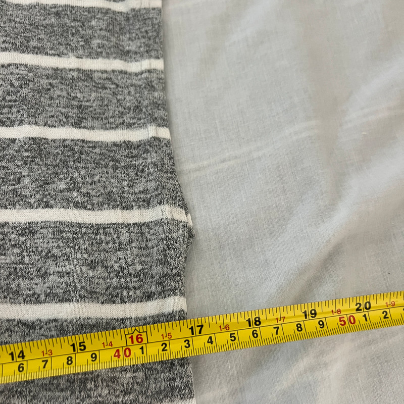 market & spruce stripe sweater short sleeve top 4
