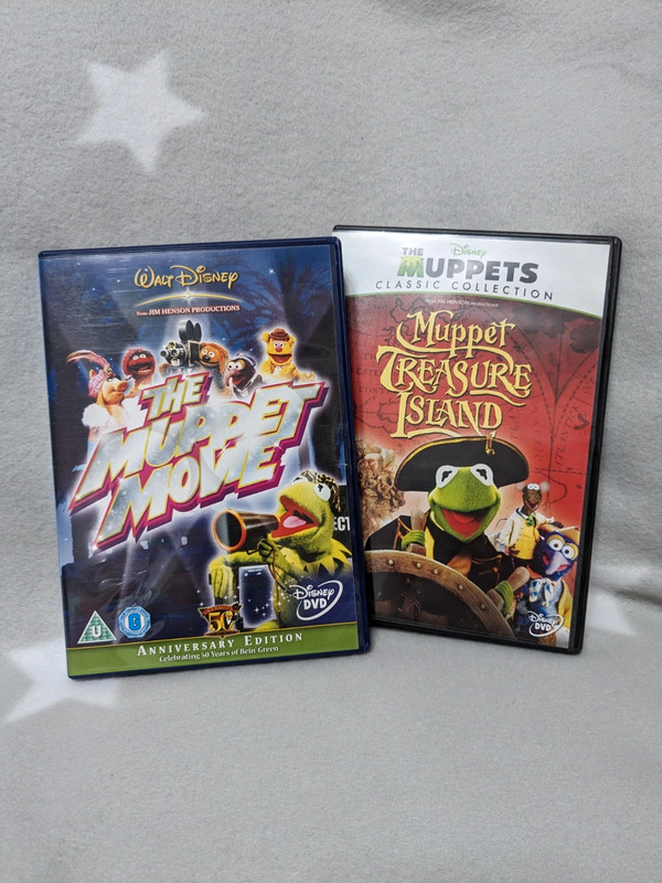 Disney / Jim Henson, The Muppets Treasure Island & The Muppet Movie, Classic DVD Bundle 1