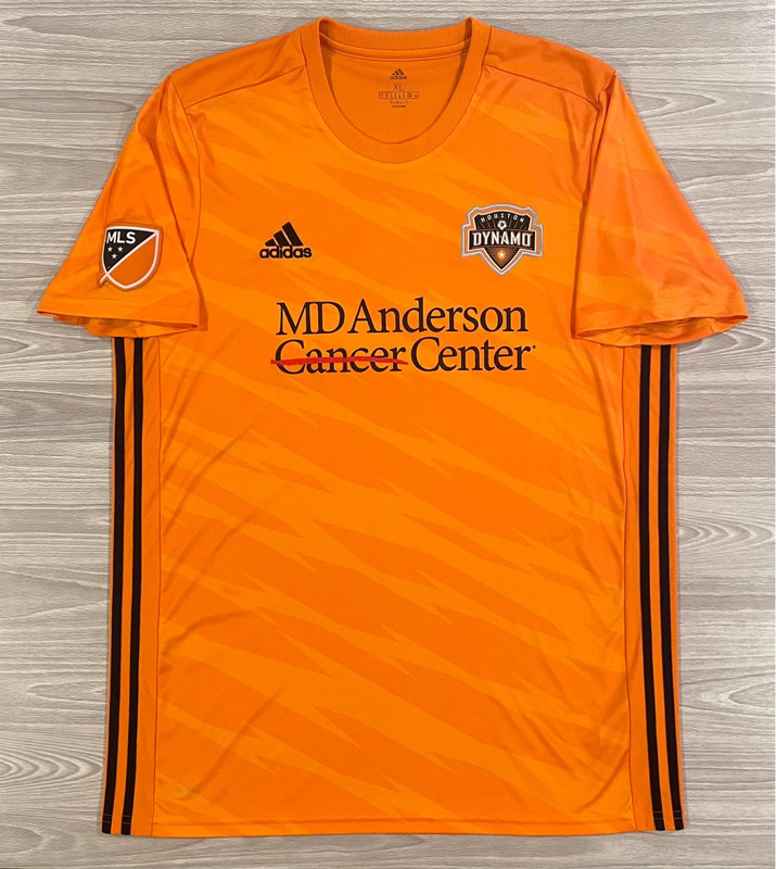 Adidas 2019/20 MLS Houston Dynamo Home Soccer Jersey Orange Men’s Size XL 1