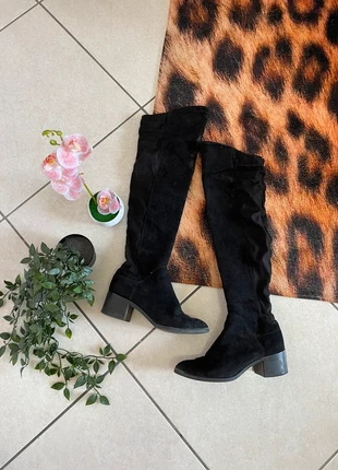 scarpe col tacco in velluto vintage y2k boots stivali stivaletti🖤, brand: Vintage Dressing, condizioni: Nuovo senza cartellino, taglia: 38, €5.00, €5.95 include la Protezione acquisti
