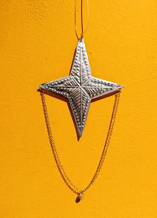 Étoile déco en métal – pièce unique faite main, marque: Unique, état: Neuf avec étiquette, 8,00 €, 9,10 € Protection acheteurs incluse