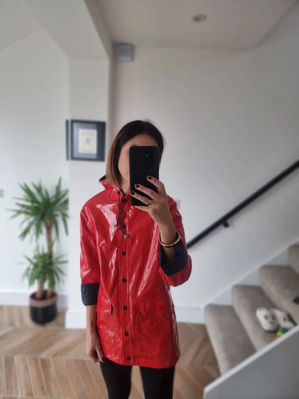 Pvc raincoat topshop on sale