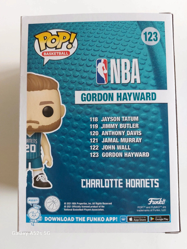 NBA 123 Gordon Hayward Funko Pop