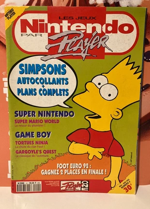 Magazine Officiel Nintendo Player Numéro 4 (Mai/Juin 1992), condition: Very good, €15.00, €16.45 includes Buyer Protection Pro