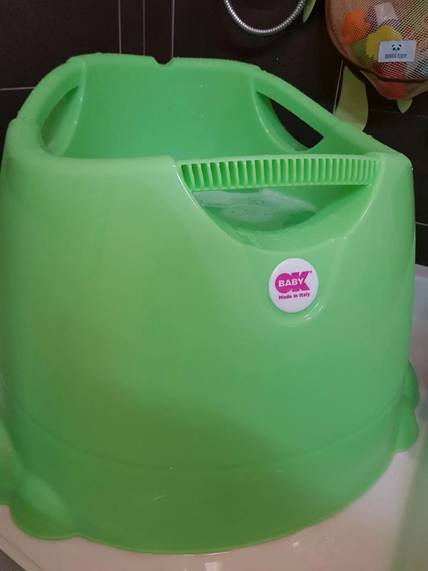 OK Baby Vaschetta bagnetto Oplà per bambini Colore Verde Acqua Sicura e spaziosa Come Nuova
