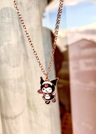 Collana Kuromi in acciaio inox, merk: Sanrio, staat: Nieuw zonder prijskaartje, € 2,50, € 3,33 inclusief Kopersbescherming