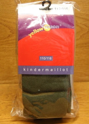 Maillot Yellow Moon 110-116 army, merk: Yellow, staat: Nieuw met prijskaartje, maat: 5 jaar / 110 cm, € 3,00, € 3,85 inclusief Kopersbescherming Pro