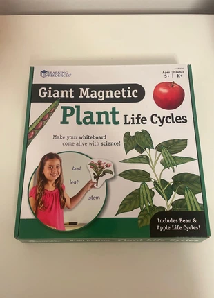 Plant Life Cycles Giant Magnets, brand: Learning Resources, condition: Very good, size: One size, £3.00, £3.54 includes Buyer Protection