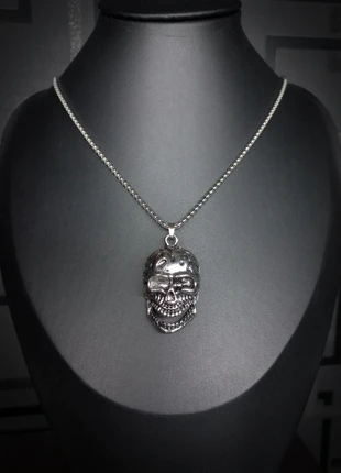 💀 Collier Crâne, brand: Alternative, condition: New without tags, €8.00, €9.10 includes Buyer Protection