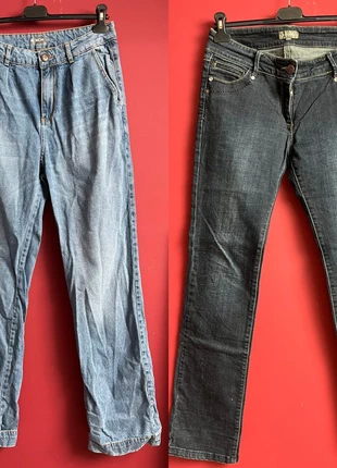 Lot de 2 jeans , marca: Kiabi, estado: Muito bom, tamanho: L / 40 / 12, €5.00, €5.95 inclui Proteção do Comprador