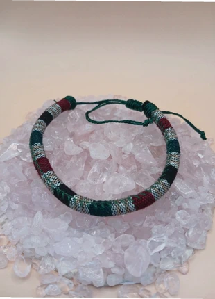 Bracelet tissé, estado: Muito bom, €3.45, €4.32 inclui Proteção do Comprador Pro