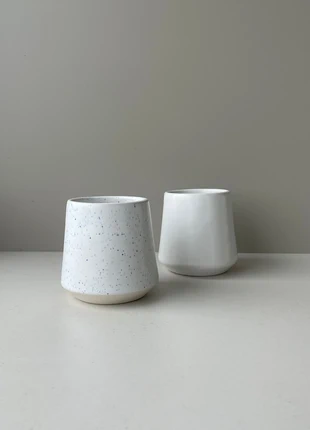 Duo de mugs en céramique sans anse, brand: DAMVA, condition: Very good, €15.00, €16.45 includes Buyer Protection Pro