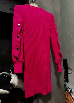 Vestito a maglia fucsia, merk: Made In Italy, staat: Heel goed, maat: Universele maat, € 3,00, € 3,85 inclusief Kopersbescherming