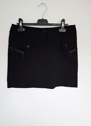 Jupe courte noire MNG Mango – Taille 38 / M, brand: Mango, condition: Very good, size: M / 38 / 10, €6.00, €7.00 includes Buyer Protection