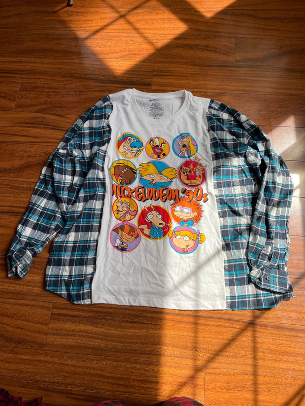 reworked Nickelodeon flannel 2