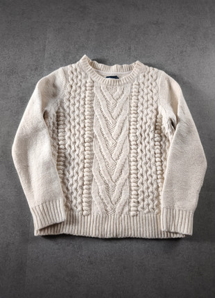 Pull en Laine Blanc Femme (Taille M), marke: Tommy Hilfiger, zustand: Sehr gut, größe: M / 38 / 10, 10,00 €, 11,20 € beinhaltet Vinted-Käuferschutz Pro