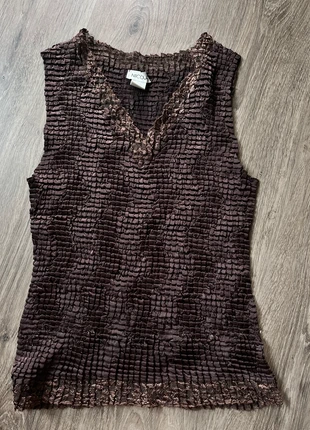 brown blouse, marque: NICOLA, état: Très bon état, taille: L / 40 / 12, 5,00 €, 5,95 € Protection acheteurs incluse