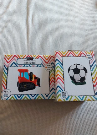 Paint your own money boxes, brand: Hobbycraft, condition: New with tags, £5.00, £5.95 includes Buyer Protection