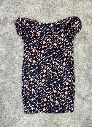 Robe courte Maje imprimé mosaïques multicolore, bleu, taille 2, Maje short mosaic printed dress, marque: Maje, état: Très bon état, taille: M / 38 / 10, 14,90 €, 16,35 € Protection acheteurs incluse