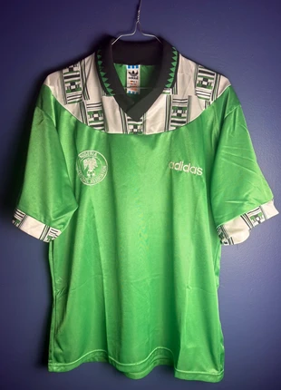 Maillot Nigeria World Cup 1994, marque: adidas, état: Très bon état, taille: L, 120,00 €, 126,70 € Protection acheteurs incluse