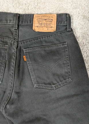 Levi's Jeans Vintage Orange Tab 614 Uomo W31 Neri, marque: Levi's, état: Très bon état, taille: S, 18,00 €, 19,60 € Protection acheteurs incluse