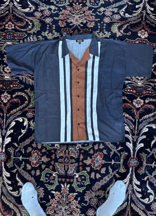 Casual Short Sleeved Shirt, marca: Boohoo, estado: Novo sem etiquetas, tamanho: M / 38 / 10, €3.00, €3.85 inclui Proteção do Comprador