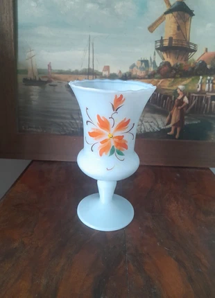 Vase vintage en opaline, marque: NO LABEL, état: Très bon état, 10,00 €, 11,20 € Protection acheteurs incluse