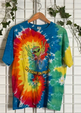 Vintage space aliens grill and bar tie dye t-shirt, brand: Vintage Dressing, condition: Very good, size: M, £16.00, £17.50 includes Buyer Protection