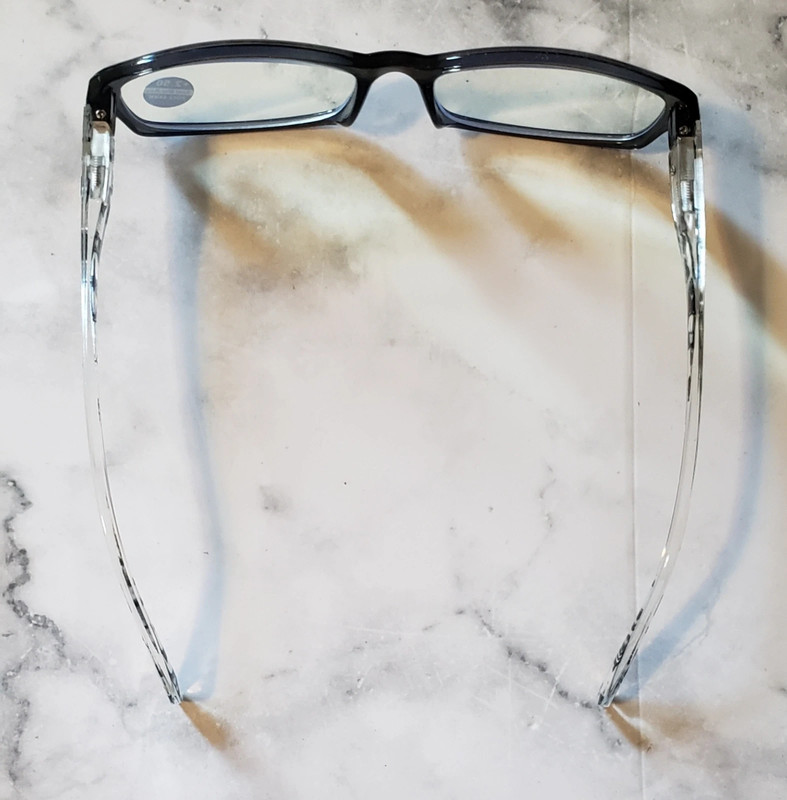 NEW Black Stylish Glasses with Lacy Detail for Readers 4