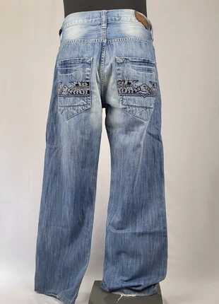 Jean Diesel vintage large style 735 W32 L34 brodé poches arrière coupe baggy année 2000, marke: Diesel, zustand: Sehr gut, größe: L, 59,00 €, 62,65 € beinhaltet Vinted-Käuferschutz Pro