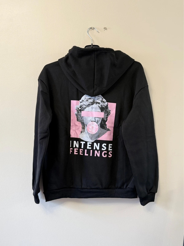 Sweat à capuche imprimé au dos - photo numéro 2