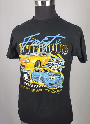 T-shirt Fast & Furious noir M imprimé voiture tuning rétro officiel Universal Studios 100% coton, marque: Universal, état: Très bon état, taille: M, 15,00 €, 16,45 € Protection acheteurs (Pro) incluse