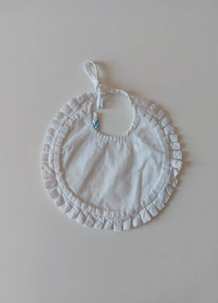 Joli bavoir ancien blanc, condition: Very good, €5.00, €5.95 includes Buyer Protection