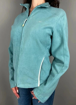 Veste polaire Reebok verte zip vintage - L femme - polyester PL 04, marque: Reebok, état: Très bon état, taille: L / 40 / 12, 24,00 €, 25,90 € Protection acheteurs (Pro) incluse