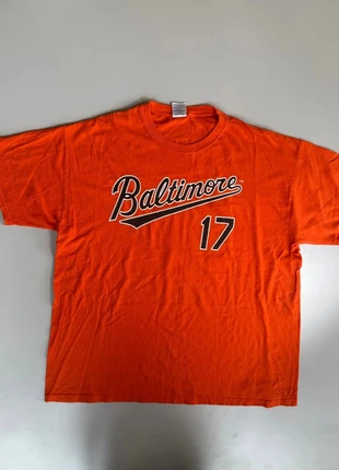 T-shirt Gildan “Baltimore Orioles #17” orange – taille XL, marca: Gildan, estado: Muy bueno, tamaño: XL, 15,00 €, 16,45 € Protección al comprador incluida