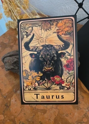 Carte Zodiaque – Taureau / Taurus – Illustration Mystique Vintage, marca: Carte Zodiaque – Taureau / Taurus – Illustration M, estado: Muy bueno, 2,50 €, 3,33 € Protección al comprador incluida