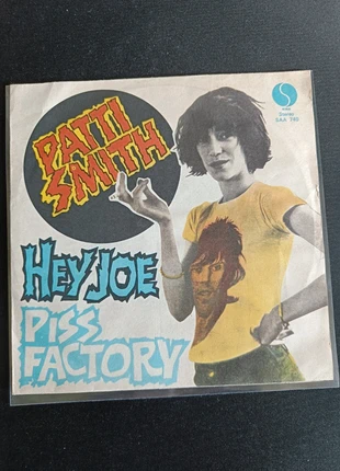 Vinile 45giri Patti Smith - Hey Joe Piss Factory, estado: Muy bueno, 140,00 €, 147,70 € Protección al comprador incluida