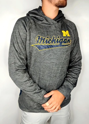 Sweat à capuche gris à rayures Michigan universitaire colosseum T.XL, marque: Colosseum, état: Très bon état, taille: XL, 12,00 €, 13,30 € Protection acheteurs (Pro) incluse
