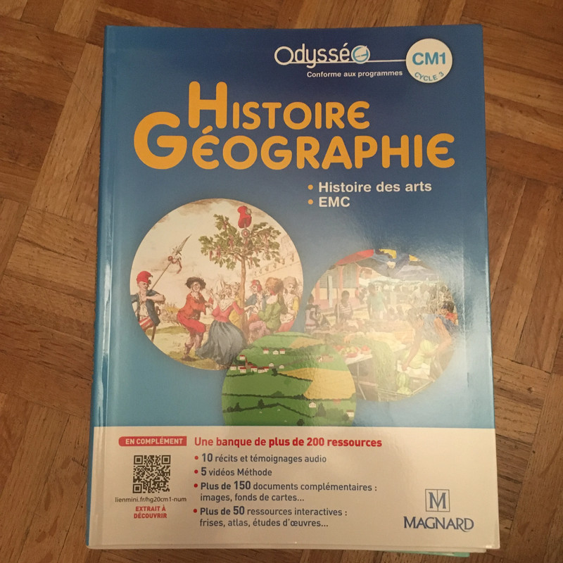 Histoire Géographie CM1 Odysée Magnard