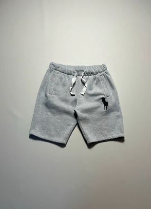 Polo Ralph Lauren grey sweat shorts with BiG pony 3 logo, merk: Polo Ralph Lauren, staat: Heel goed, maat: M, € 35,00, € 37,45 inclusief Kopersbescherming
